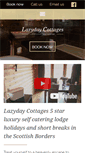 Mobile Screenshot of lazydaycottages.co.uk